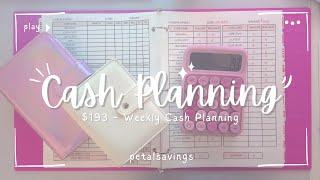 Budget With Me $193 Weekly Cash Planning | February 2025 No. 4 | Low Income Cash Envelope System |