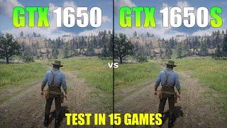 GTX 1650 vs GTX 1650 Super : Test in 15 Games in 2024 - Which is Better?