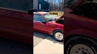 Beautiful day to work on this 1993 LX Fox, check out the full video coming soon to bwestbuildz!