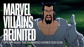 All the Marvel villains reunited for Secret Wars | Spider Man: The Animated Series