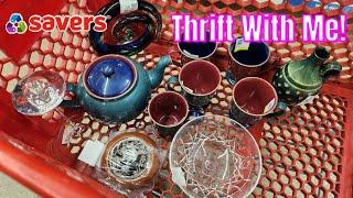 My LUCK Continues! | Thrift With Me | Savers Thrift Haul