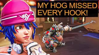 When Hog can't land a Hook... | Overwatch 2