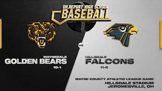 Waynedale @ Hillsdale - WCAL Baseball