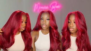 Outre Perfect Hairline Jaylin| Burgundy Flame| Outre Hair