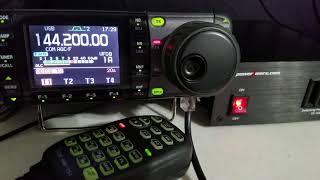 Calling CQ on 2 meter SSB