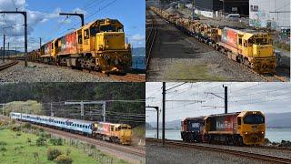 KiwiRail Action around Wellington - Spring 2020 (HD)