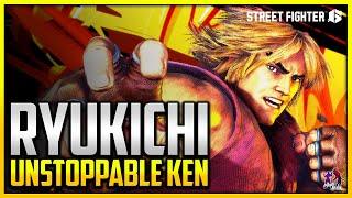 SF6 ▰ Ryukichi Unstoppable Ken | Best Ken Gameplay Ever! 【Street Fighter 6 Season 2】