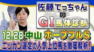 【2024年 ホープフルＳ】2024年ラストのＪＲＡ・ＧⅠ／佐藤てっちゃんのＧⅠ馬体診断