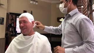 Istanbul Barbershop Straight Razor Headshave and Head Massage