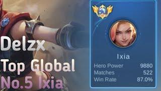 beautiful game for Ixia | kill 17 | by Delzx - Mobile Legends