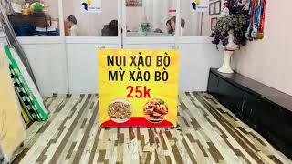 Thiết kế booth bán đồ ăn MIỄN PHÍ theo yêu cầu khi mua tại Thiên Phúc