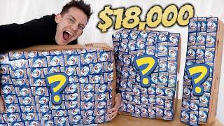 *NOT CLICKBAIT* Buying a $18,000 Pokémon Card Mystery Box