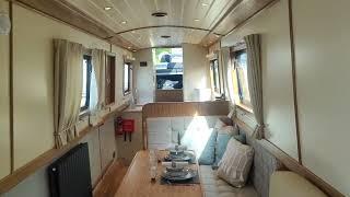 The E-Line Shearwater - 60' Hybrid Electric Narrowboat - Brand New Range