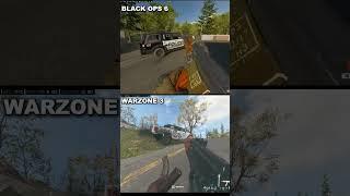 Black Ops 6 vs Warzone car blast #cod #mw3 #callofduty #bo6 #shorts