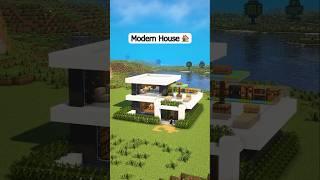 Minecraft Modern House  #shorts