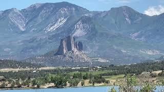 Highway 92 North to Crawford Reservoir, Crawford, Colorado - June 2024