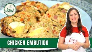 The Best Chicken Embutido Easy Recipe | How to Make Embutido | Love Josie [Ep.29]