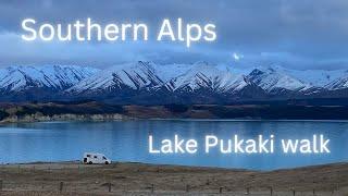 Amazing Lake Pukaki walk