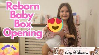 Reborn Baby Doll Box Opening  