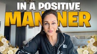 In A Positive Manner | Bushra Ansari Vlogs