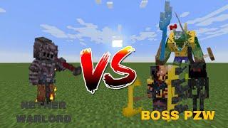 Nether Warlord vs Boss PZW | minecraft mob battle |