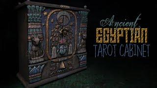 Making a Polymer Clay Moon Tarot Cabinet | Ancient Egyptian