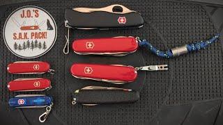 S.A.K. Pack Open Tag By @J.O.VenturesOutdoors  Show You Swiss Army Knives