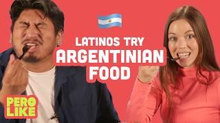 Latinos Try Argentinian Food