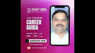 Live Streaming on Saturday 11 AM  By Astrologer Dr. Vijay Goel