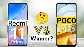 Redmi 11 Prime vs POCO M5 : Winner 