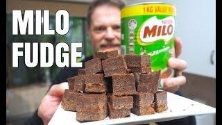 How to Make Milo Fudge - 3 Ingredients - Greg's Kitchen