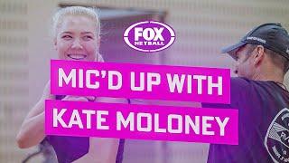 Mic'd Up with Melbourne Vixens and Diamonds star Kate Moloney | FOX Netball