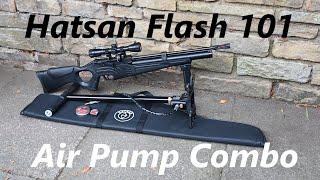 Hatsan Flash 101 Precharged Air Rifle and Pump Combo, FULL REVIEW