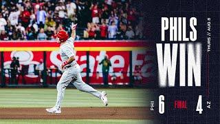 Phillies vs. D-backs Game Highlights (8/8/24) | MLB Highlights