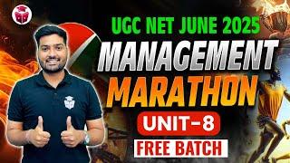 UGC NET June 2025 Management Marathon | Unit 8 Management Statistic & Operations Management