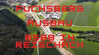 Die B588 der Fuchsberg in Reischach wird ausgebaut