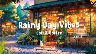 Soothing Rain Ambience  Coffee Shop  Lofi Music - Lofi Hip Hop [ Deep Focus study/work/relax ]