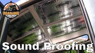 Defender Sound Proofing Upgrade Dynamat Xtreme - Installation and Review