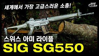 스위스 아미 라이플 "SIG SG550" / 세계에서 가장 고급스러운 소총! [지식스토리]