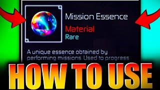 How To USE MISSION ESSENCE in JUJUTSU INFINITE! ROBLOX