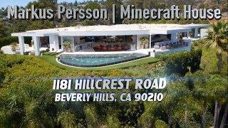 Markus Persson House Minecraft Notch  - 1181 N Hillcrest Rd, Beverly Hills, CA 90210