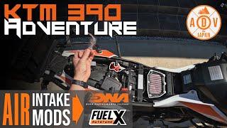 #27 - KTM 390 Adventure | Fuel X lite & Airbox Lid Install [UPDATE]