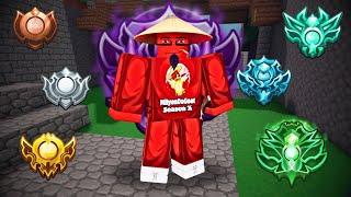 Milyon RETURNS To Conquer Season 11 Rank! (roblox Bedwars)