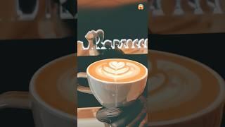 How to make perfect Latte coffee art tulip #barista #viralshorts #coffee