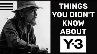 5 Things you didn't know about Y-3 | Yohji Yamamoto x Adidas | 5 facts about Adidas Y-3