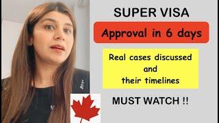 Supervisa Approval in 6 days | Real case and Timeline discussed| Bring parents to Canada faster now