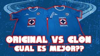 ORIGINAL VS CLON CUAL ES MEJOR OPCION?? | Jersey Cruz Azul 2024