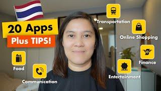 20 Apps for a CHEAPER and EASIER Stay In Thailand 