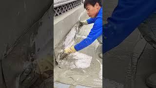屋面防水施工 最佳天气还得是阴天丙纶布防水施工 屋面防水施工