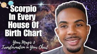 SCORPIO in ALL Houses of Birth Chart! Find Out Where Your Intense & Powerful Transformations Happen!